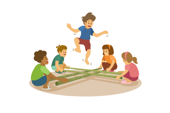 Bamboo Stick Jump: A Playful Blend of Tradition and Creativity