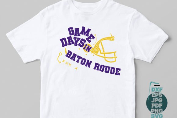 Celebrating Game Days in Baton Rouge with Versatile Digital Design Assets
