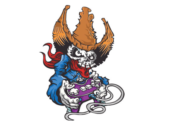Cowboy Skull is Playing Game: Leveraging Editable Vector Art for Modern Merchandise