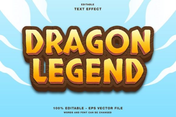 Dragon Legend Game Cartoon Text Effect: Smart Design Choices for Impactful Visuals