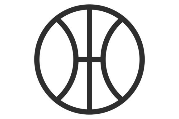 Evaluating Basketball Ball Line Icon Sport Game Eq Assets