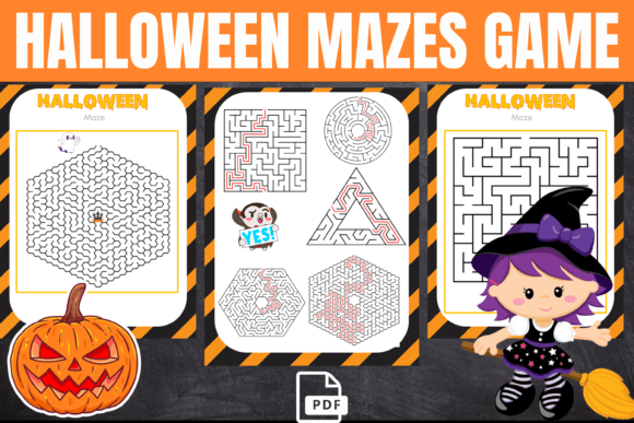 Evaluating Halloween Mazes Game Kids with Answers for Seasonal Activities