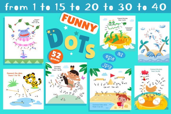 Funny Dots Game Set: A Practical Tool for Early Childhood Development and Creative Workflow Integration
