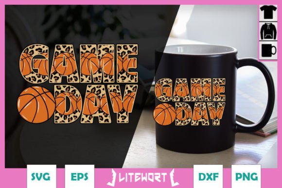 Game Day Leopard Basketball SVG: A Versatile Design Asset for Creative Projects