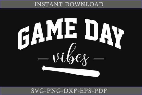 Game Day Vibes Baseball SVG File: What You Need to Know Before You Buy