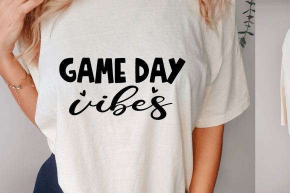 Game Day Vibes SVG PNG: A Versatile Design for Crafters and Makers