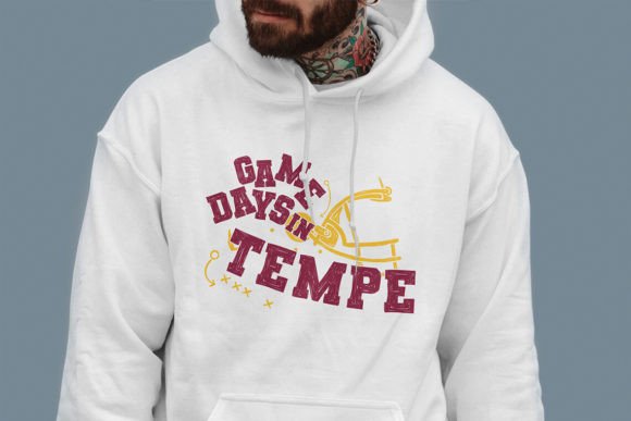 Game Days in Tempe: Bold Typography for Design