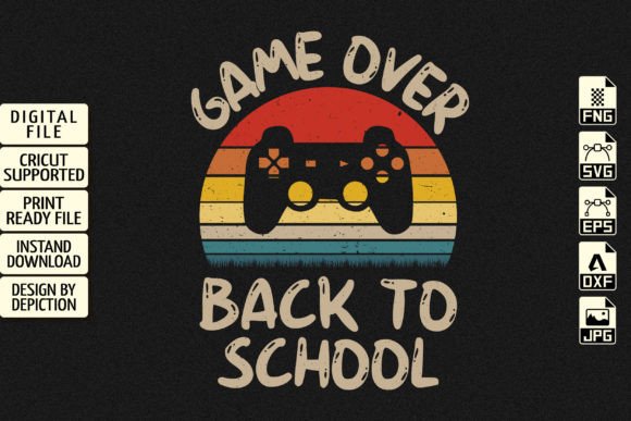 Game Over Back to School Vintage T-Shirt: Strategic Value in Creative Branding and Communication