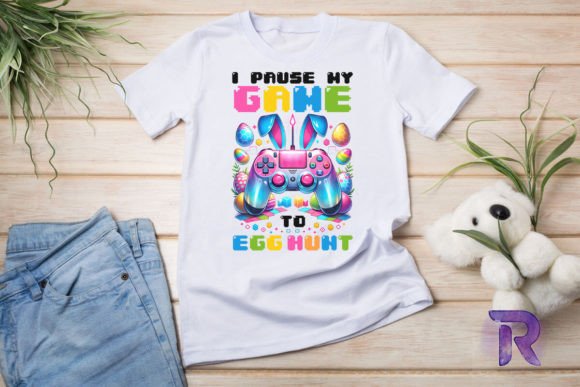 Game Pause for Easter Hunt PNG: A Versatile Design Asset for Printables and Crafts