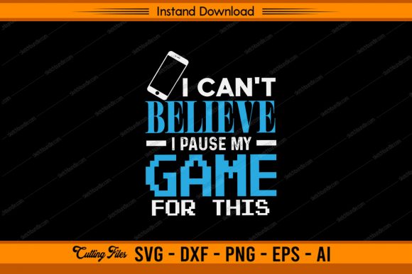 I Can't Believe I Pause My Game for This – A Must-Have Digital Design for Gamers and Crafters