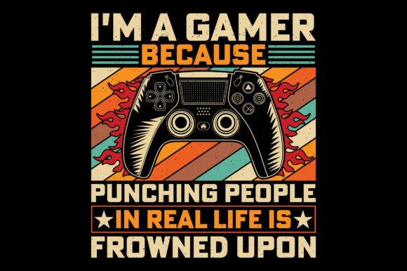 I'm a Gamer Video Game T-Shirt Graphic