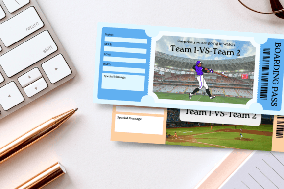 Personalized Baseball Ticket Gift: A Unique Present for Every Occasion