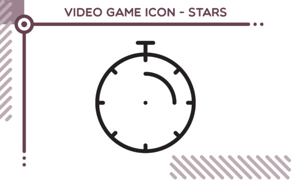 Video Game Icon Stars: Versatile Design Assets for Creative Projects