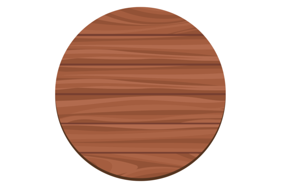 Wooden Round Board & Cartoon Button Game: Creative Tools for Engaging Designs
