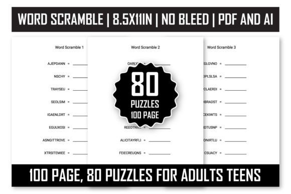 Word Scramble Puzzles Game: A Fun and Effective Way to Sharpen Your Mind